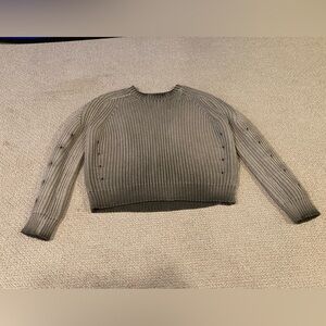 Ktwo Studios Fisherman Knit sweater “Charcoal”